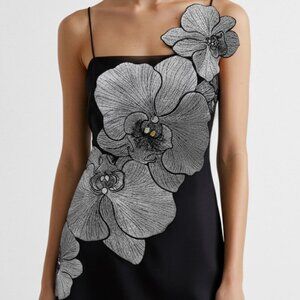 JW PEI Orchid Applique Dress